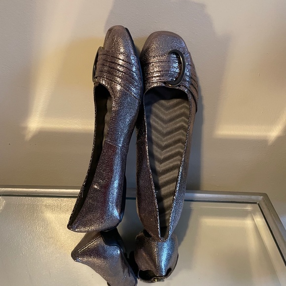 Avon  Cushion Walk Glittery Ballerina Flats NEW - Picture 3 of 10